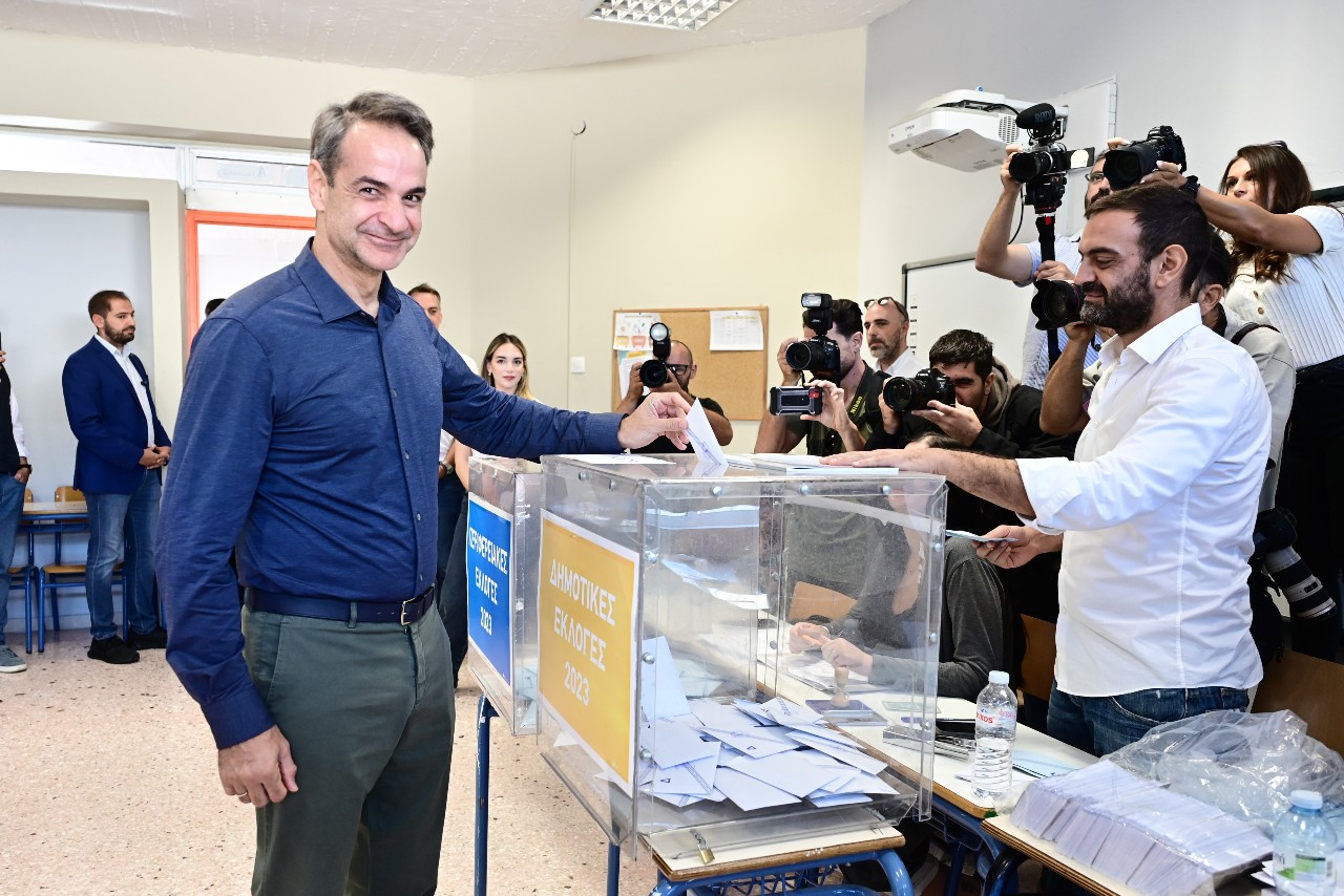 Μητσοτάκης: Σήμερα είναι η μεγάλη γιορτή της αυτοδιοίκησης
