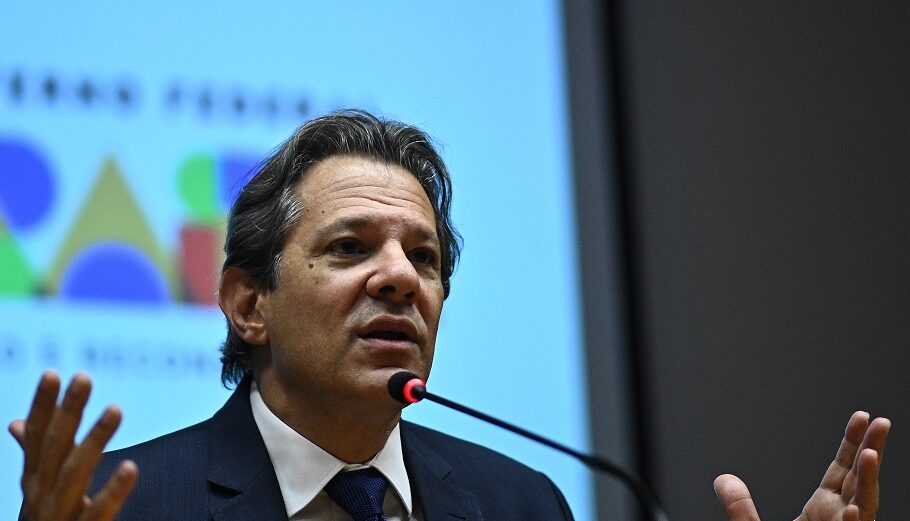 Ο υπουργός Οικονομικών της Βραζιλίας Fernando Haddad@EPA/Andre Borges