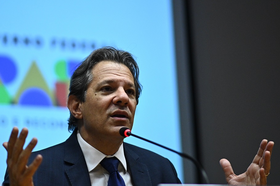 Ο υπουργός Οικονομικών της Βραζιλίας Fernando Haddad@EPA/Andre Borges