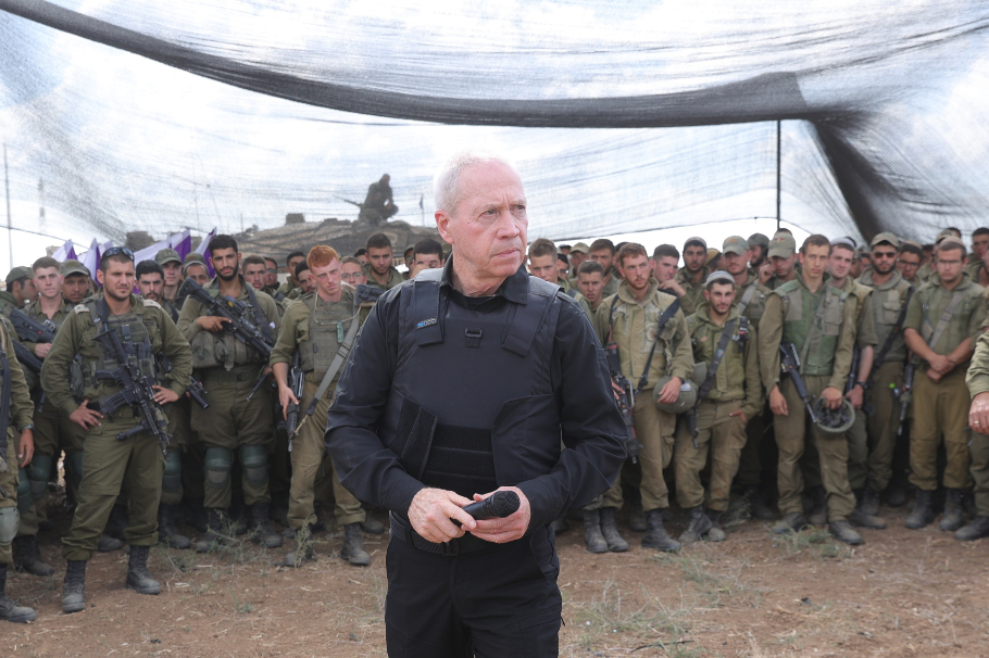 O υπουργός Άμυνας του Ισραήλ Γιοάβ Γκάλαντ©EPA/ABIR SULTAN