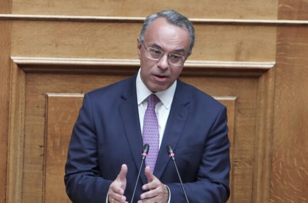 O Χρήστος Σταϊκούρας στη Βουλή © Υπουργείο Μεταφορών και Υποδομών