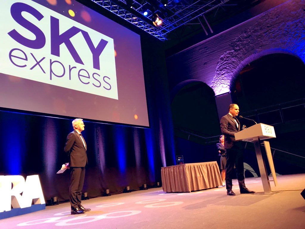 Γεράσιμος Σκάλτσας στα ERA Awards © SKY Express