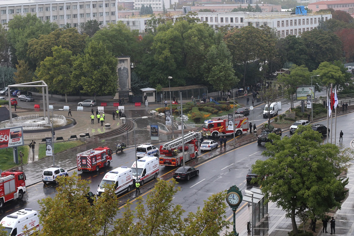 Τρομοκρατική επίθεση στην Άγκυρα © EPA/NECATI SAVAS