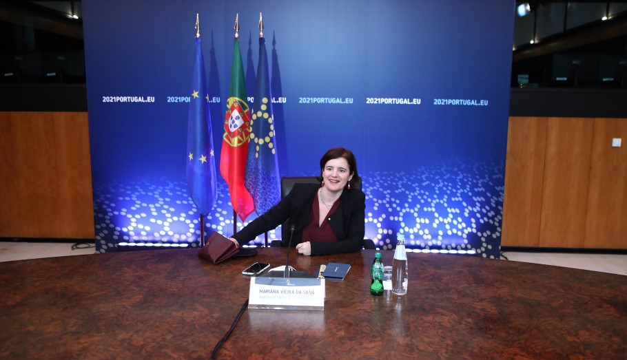 Μαριάνα Βιέρια ντα Σίλβα, υπουργός Εσωτερικών της Πορτογαλίας © EPA/ ANTONIO PEDRO SANTOS
