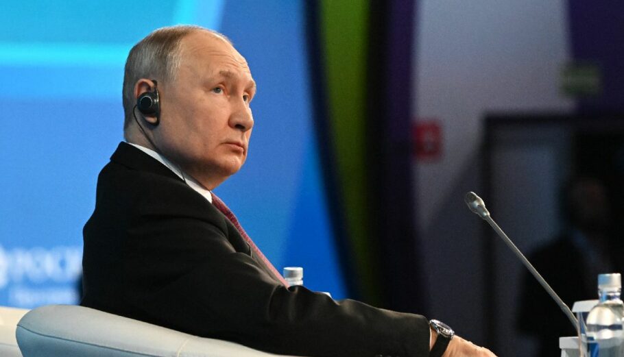 O Ρώσος πρόεδρος Βλαντιμίρ Πούτιν © EPA/KRISTINA KORMILITSYNA / SPUTNIK / KREMLIN POOL MANDATORY CREDIT