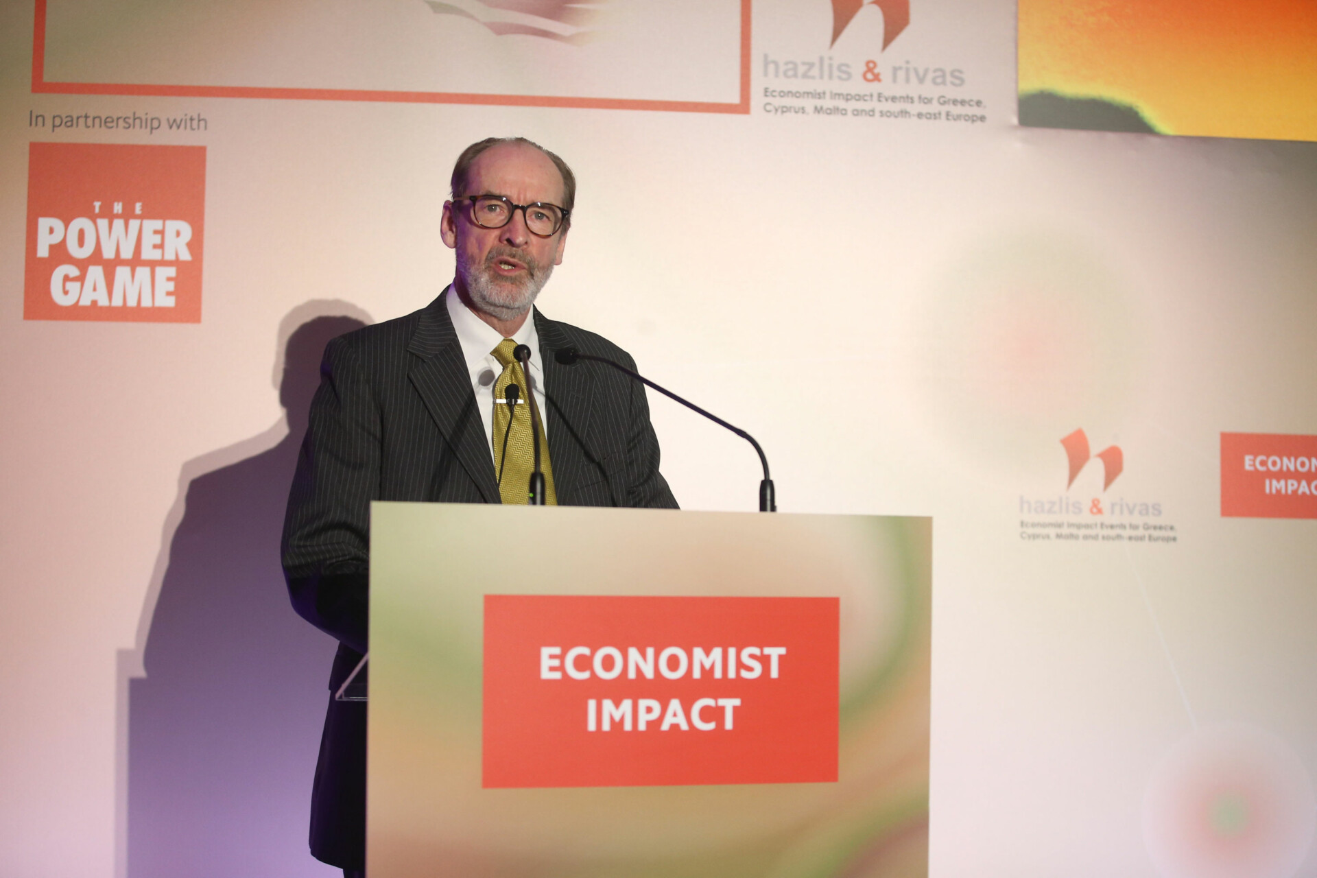 Ο Alasdair Ross, countries editor, The Economist’s The World Ahead © The Economist Impact Events