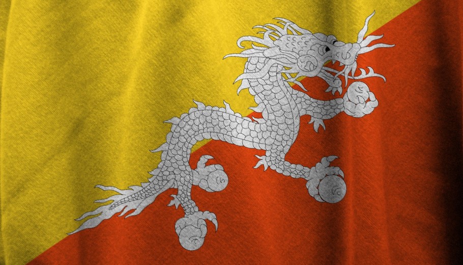 Η σημαία του Μπουτάν © Pixabay