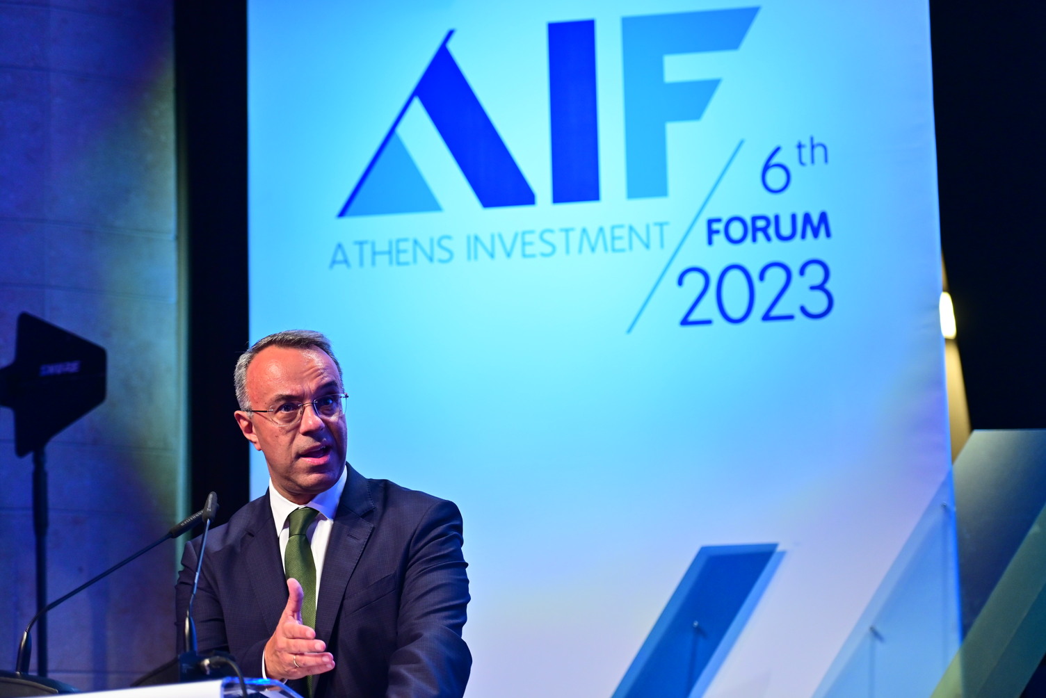 Ο Χρήστος Σταϊκούρας © 6th Athens Investment Forum