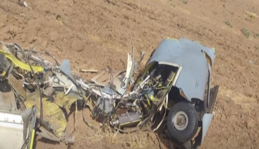 Το τουρκικό drone που κατέρριψε αμερικανικό F-16 στη Συρία © YouTube/screenshot