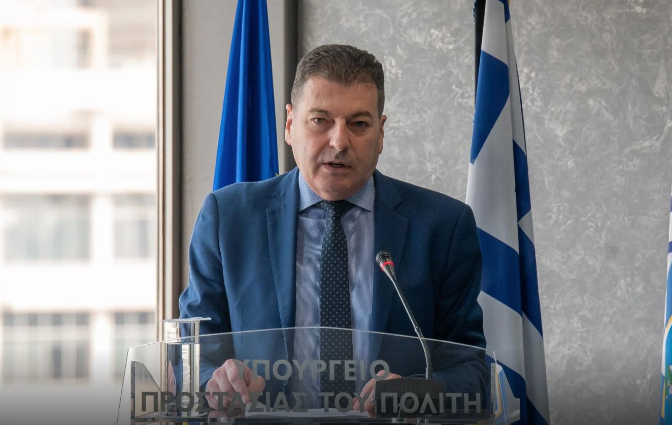 Ο Διευθυντής Διεύθυνσης Δίωξης Ηλεκτρονικού Εγκλήματος, Αστυνομικός Διευθυντής Βασίλειος Παπακώστας © ΕΛΑΣ