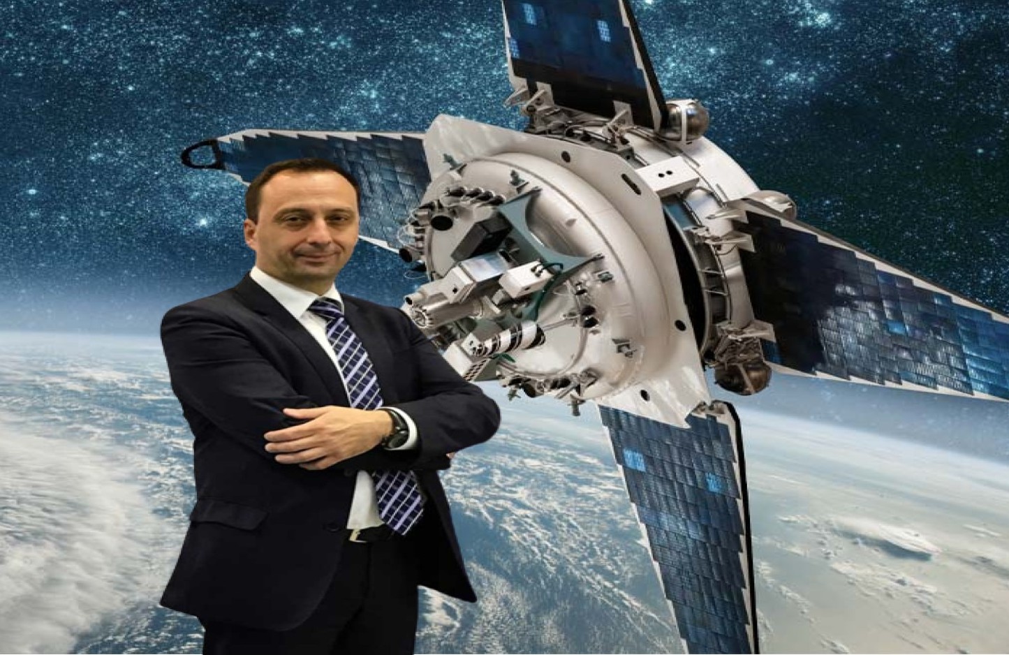 Δρ. Αθανάσιος Πότσης Πρόεδρος της Ένωσης Ελληνικών Βιομηχανιών Διαστημικής Τεχνολογίας και Εφαρμογών © ΕΒΙΔΙΤΕ/powergame.gr
