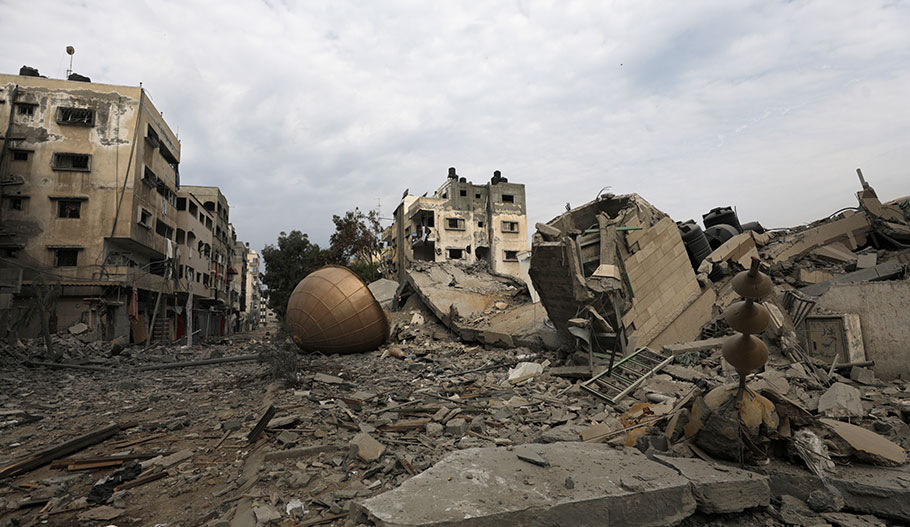 Βομβαρδισμοί του Ισραήλ στη Γάζα © EPA/MOHAMMED SABER