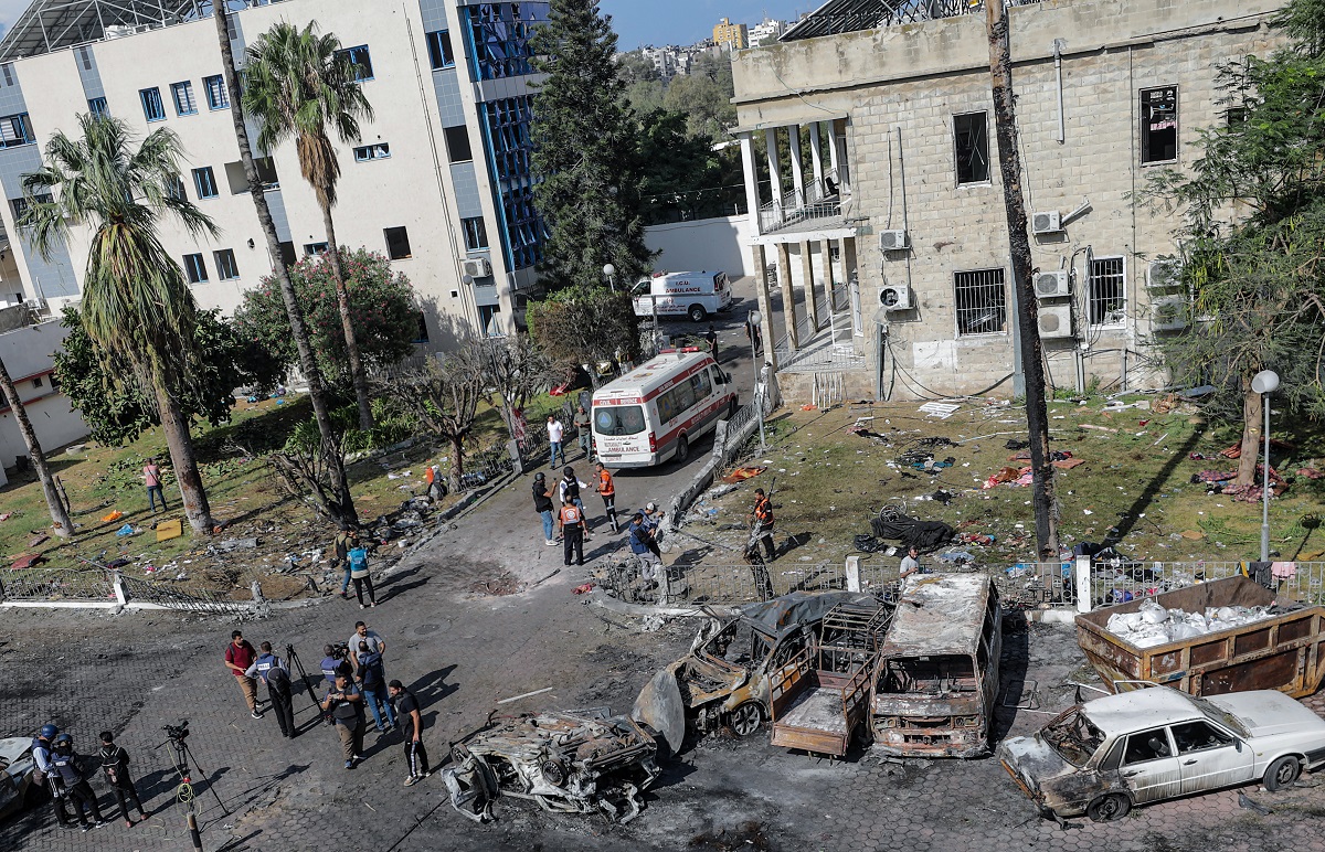 Καταστροφές στη Γάζα © EPA/MOHAMMED SABER