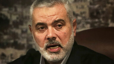 Ο ηγέτης της Χαμάς, Ισμαήλ Χανίγια © EPA/ALI ALI