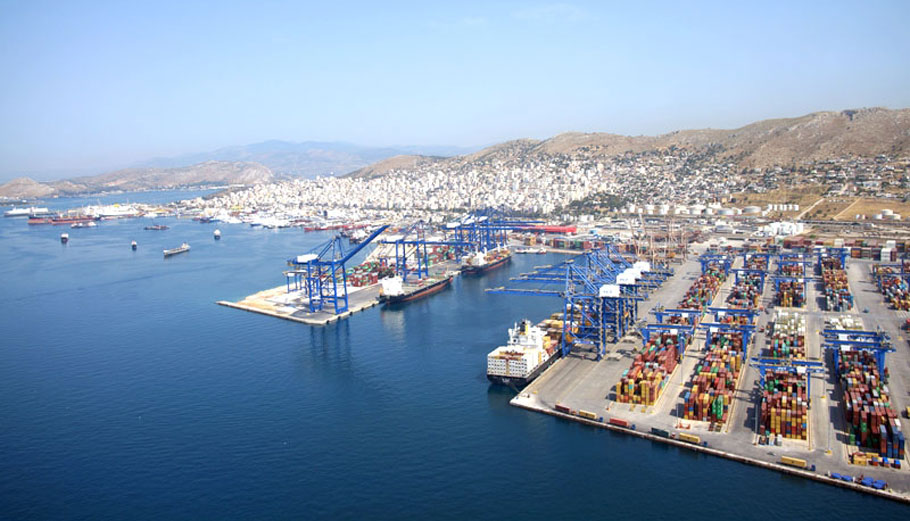 Ο Σταθμός Εμπευματοκιβωτίων στο Λιμάνι του Πειραιά © pct.com.gr