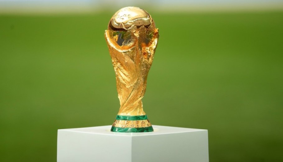 Το τρόπαιο του Παγκοσμίου Κυπέλλου (Μουντιάλ) © EPA