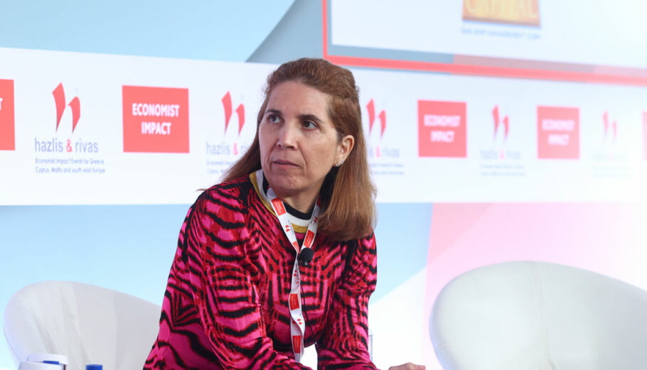 Η Nuria Oliver, Chief Scientific Adviser στο Vodafone Institute © The Economist Impact