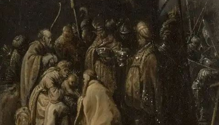 Ο πίνακας του Ρέμπραντ “The Adoration of the Kings” @ https://www.sothebys.com/en/buy/auction/2023/old-master-19th-century-paintings-evening-auction-2