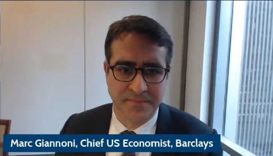 O επικεφαλής οικονομολόγος της Barclays Marc Giannoni © YouTube / Printscreen .