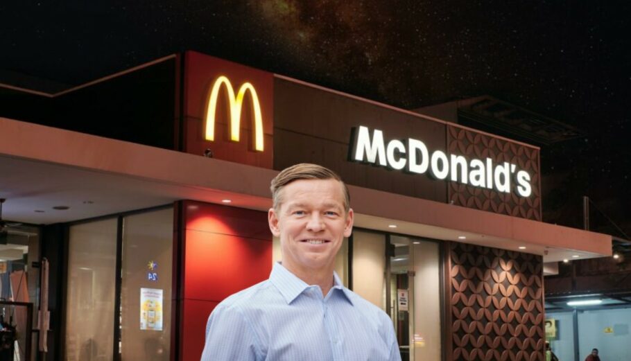 Ο Πρόεδρος και CEO των McDonald's Chris Kempczinski © Unsplash/mcdonalds.com/powergame.gr