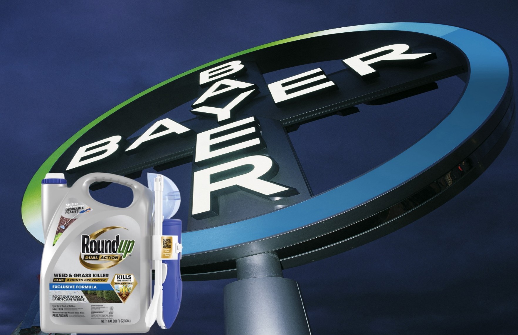 Το ζιζανιοκτόνο της Bayer © Bayer.com/roundup.com/powergame.gr