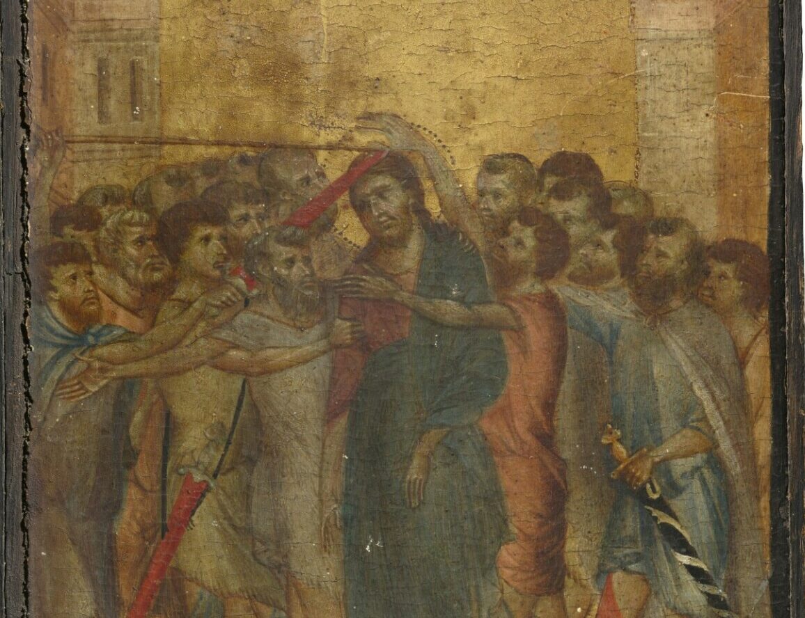 Το αριστούργημα του 13ου αιώνα «Ο Χριστός που χλευάζεται» του Cimabue © presse.louvre.fr