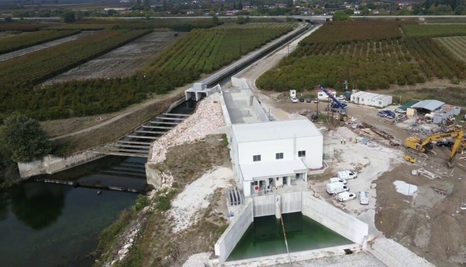 Το νέο μικρό υδροηλεκτρικό της ΔΕΗ Ανανεώσιμες Μακροχώρι ΙΙ στην Ημαθία@ΔΤ