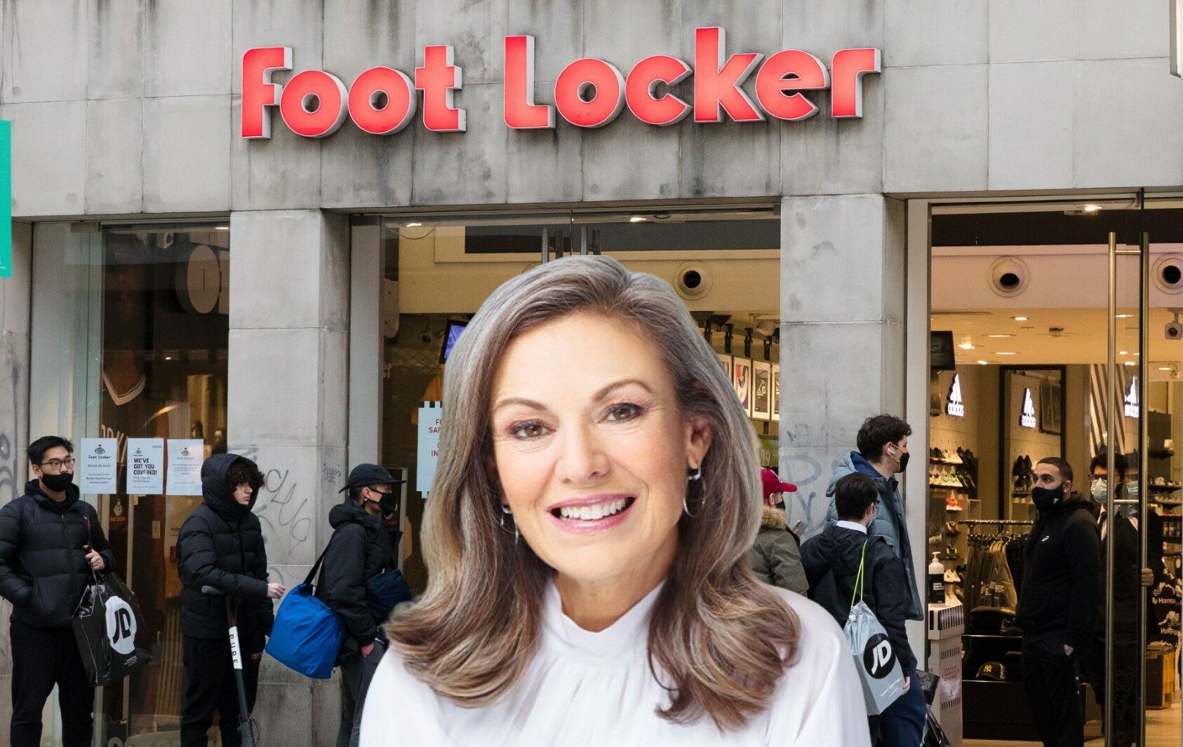 Η Mary Dillon, Πρόεδρος και CEO της Footlocker © rila.org/EPA/VICKIE FLORES/powergame.gr