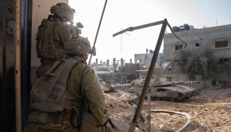 Ο στρατός του Ισραήλ στη Λωρίδα της Γάζας/Πηγή ΦΩΤΟ: IDF/Τwitter