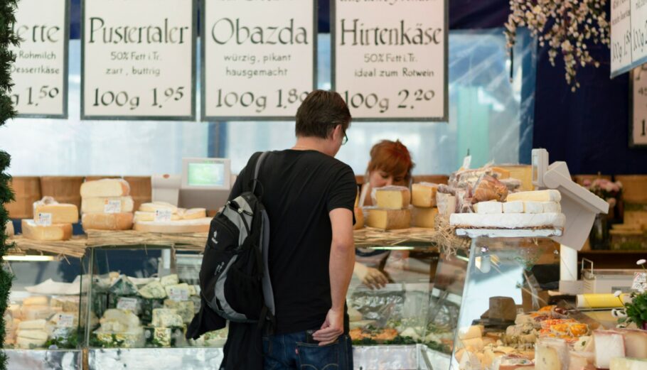 Αγορά τυριών στη Γερμανία © Unsplash