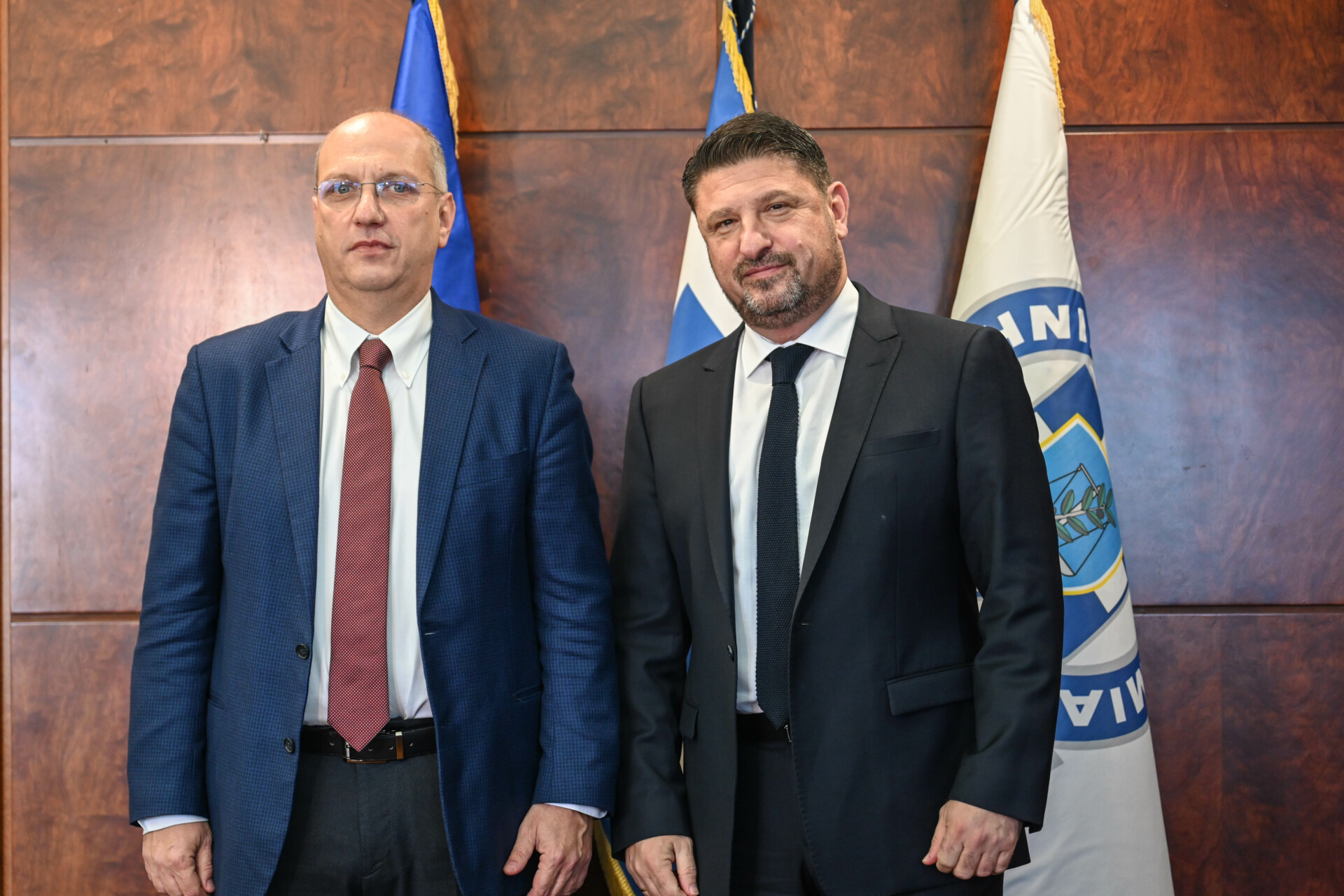 Έδωσαν τα χέρια για την ασφάλεια Χαρδαλιάς και Οικονόμου