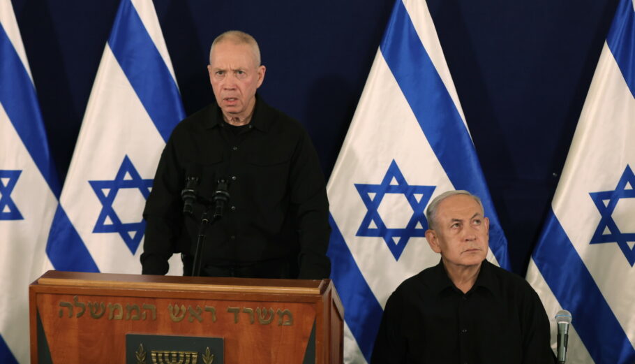 O υπουργός Άμυνας του Ισραήλ, Γιόαβ Γκάλαντ © EPA/ABIR SULTAN / POOL