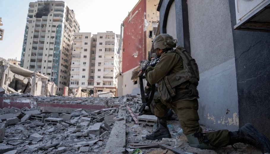Ισραηλινός στρατιώτης στη Γάζα © IDF/Twitter