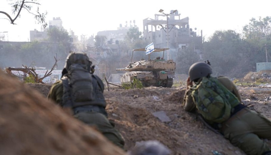 Στρατιώτες και τανκς του Ισραήλ στη Γάζα /Πηγή ΦΩΤΟ: IDF/Twitter