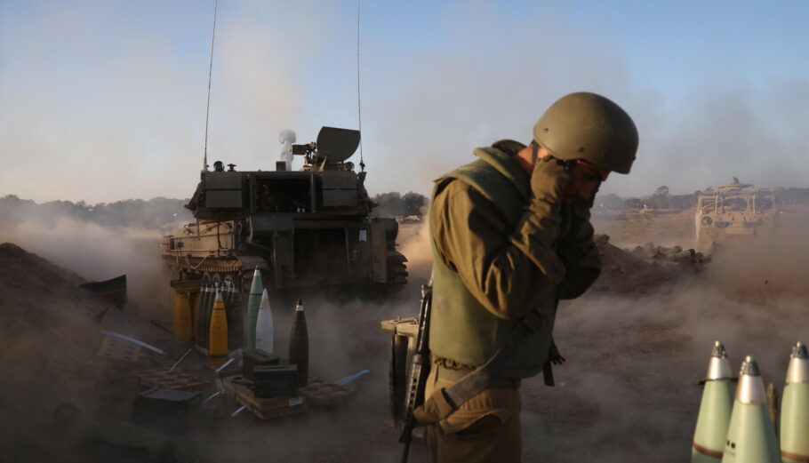 Ισραηλινός στρατιώτης © EPA/NEIL HALL