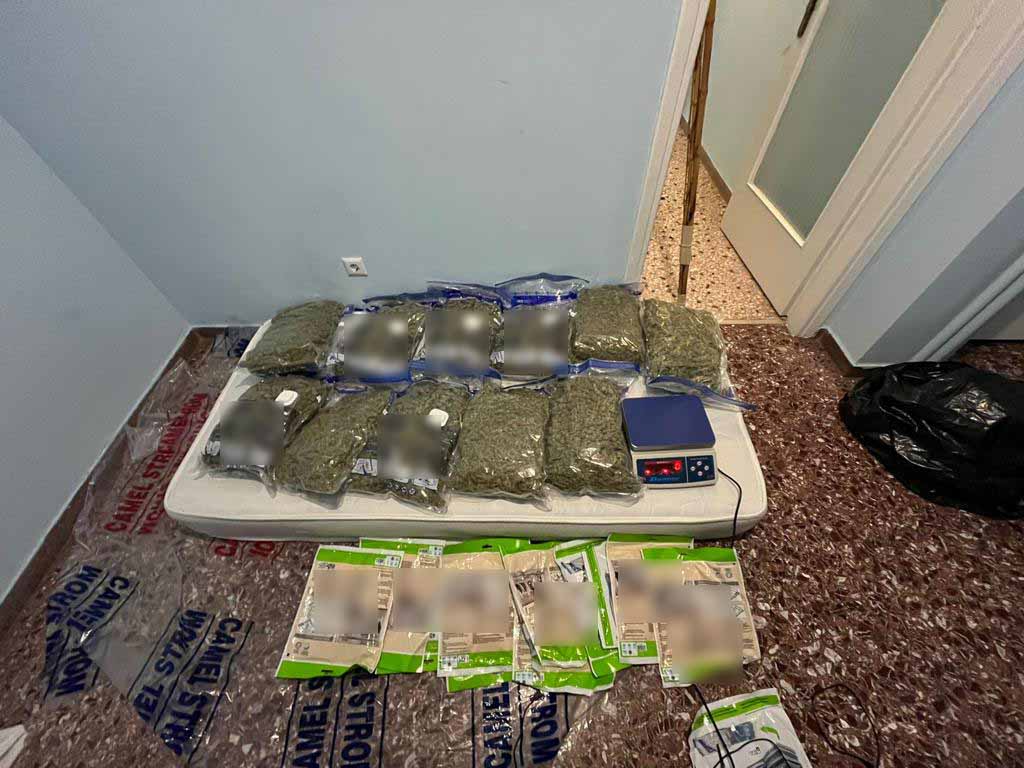 Κυψέλη: Συνελήφθη 35χρονος για κατοχή και διακίνηση ναρκωτικών