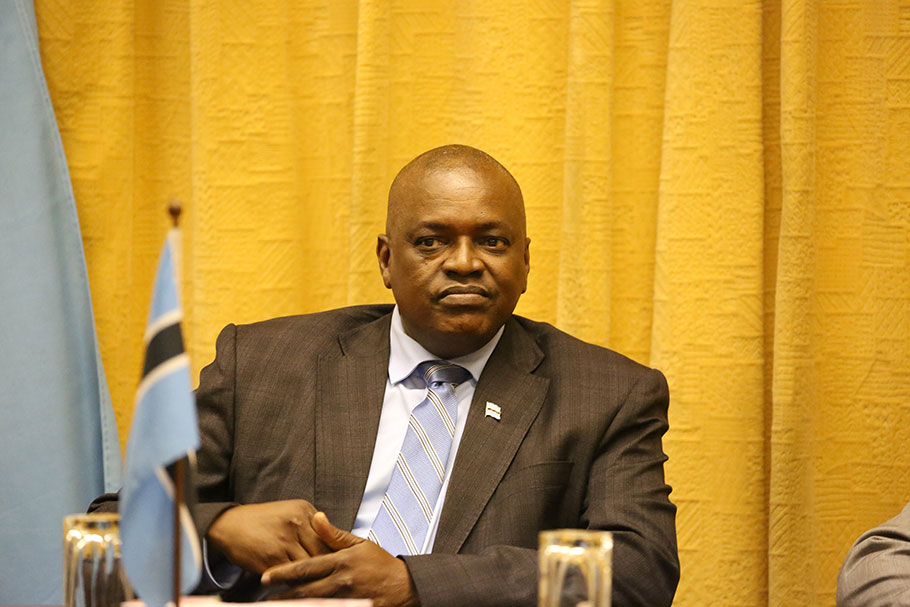 Ο τωρινός πρόεδρος της Μποτσουάνα, Μογκουέτσι Μασίσι © EPA/AARON UFUMELI