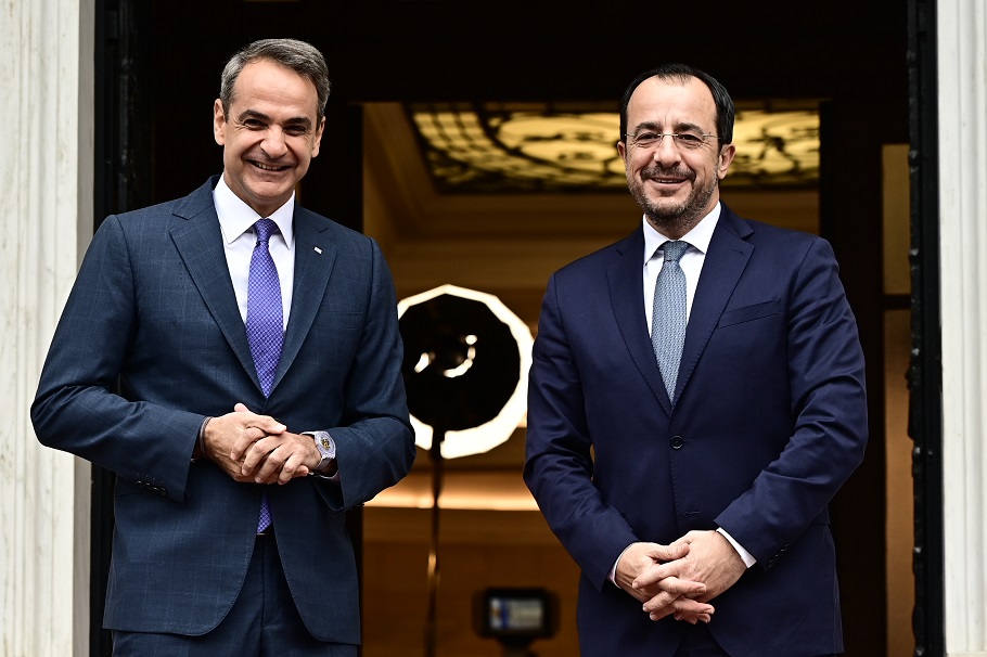 Δείτε live τις δηλώσεις Μητσοτάκη και Χριστοδουλίδη