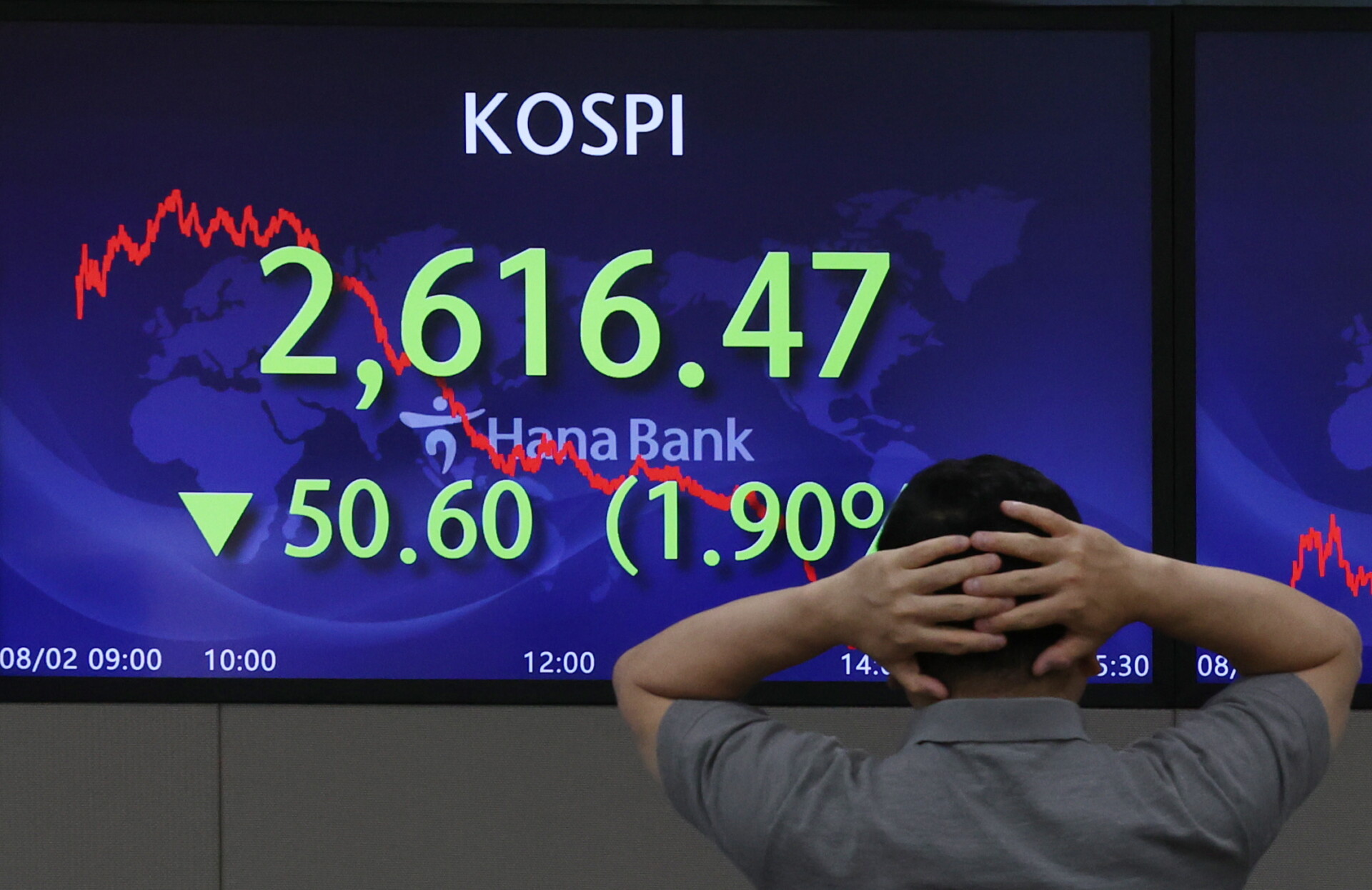 O νοτιοκορεάτικος δείκτης Kospi, ασιατικά χρηματιστήρια © EPA/YONHAP SOUTH KOREA OUT