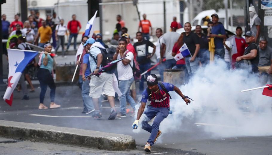 Διαδηλώσεις στον Παναμά © EPA/ Bienvenido Velasco