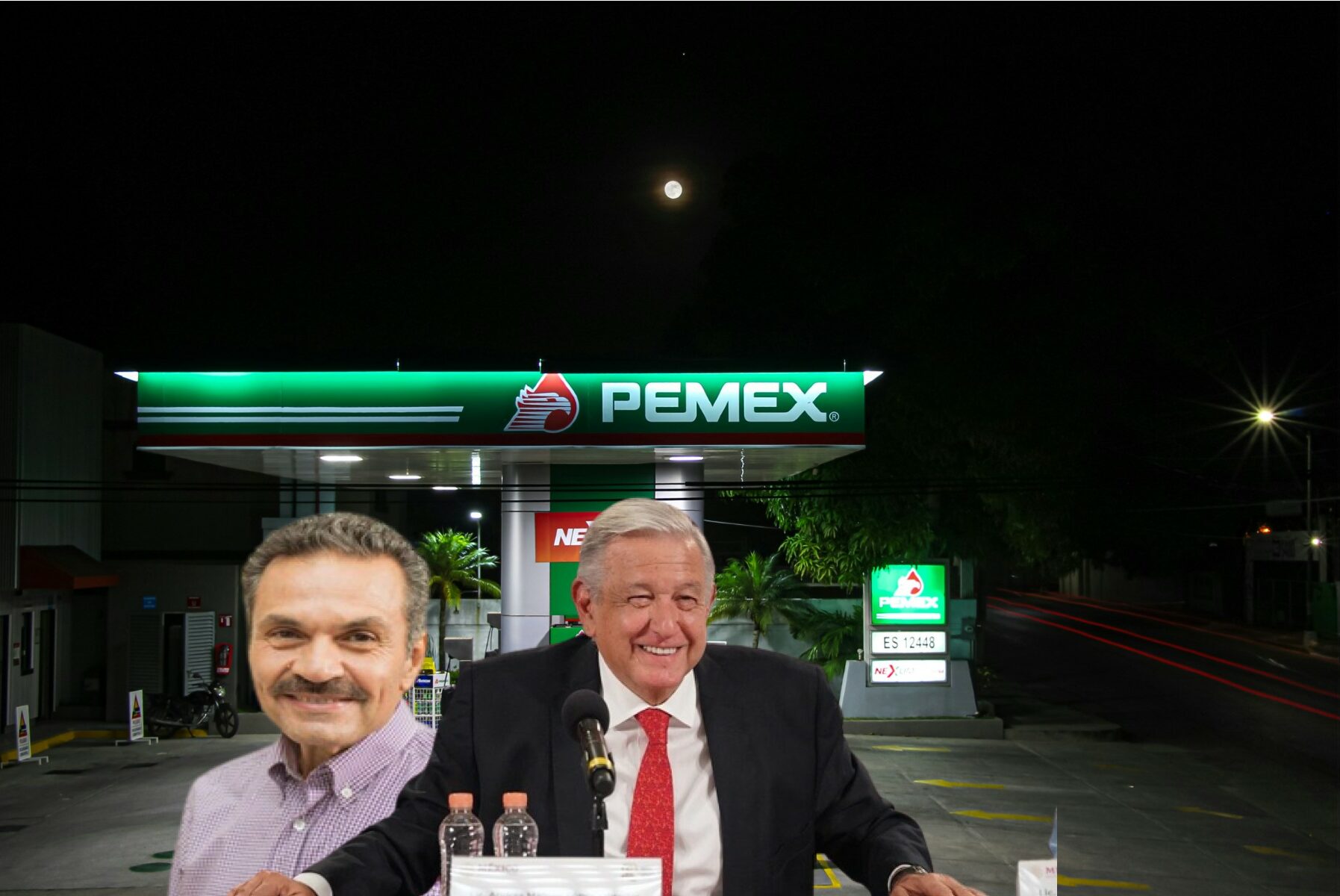 O CEO της Pemex, Octavio Romero Oropeza και ο πρόεδρος του Μεξικού, Andrés Manuel López Obrador © unsplash/facebook.com/lopezobrador.org.mx/ https://www.euroamerica.org/octavio-romero-oropeza-cv/powergame.gr