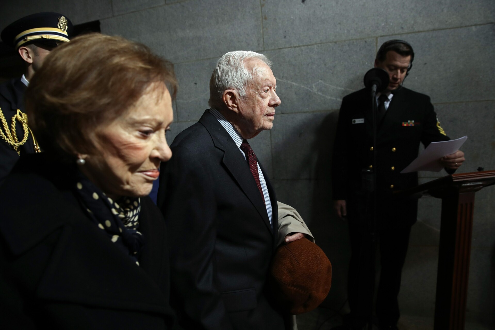 Η Ρόζαλιν και ο Τζίμι Κάρτερ © EPA/WIN MCNAMEE / POOL EPA/WIN MCNAMEE / POOL