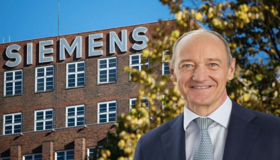 Ο Πρόεδρος και CEO της Siemens, Roland Busch © EPA/KAMIL ZIHNIOGLU/siemens.com/powergame.gr