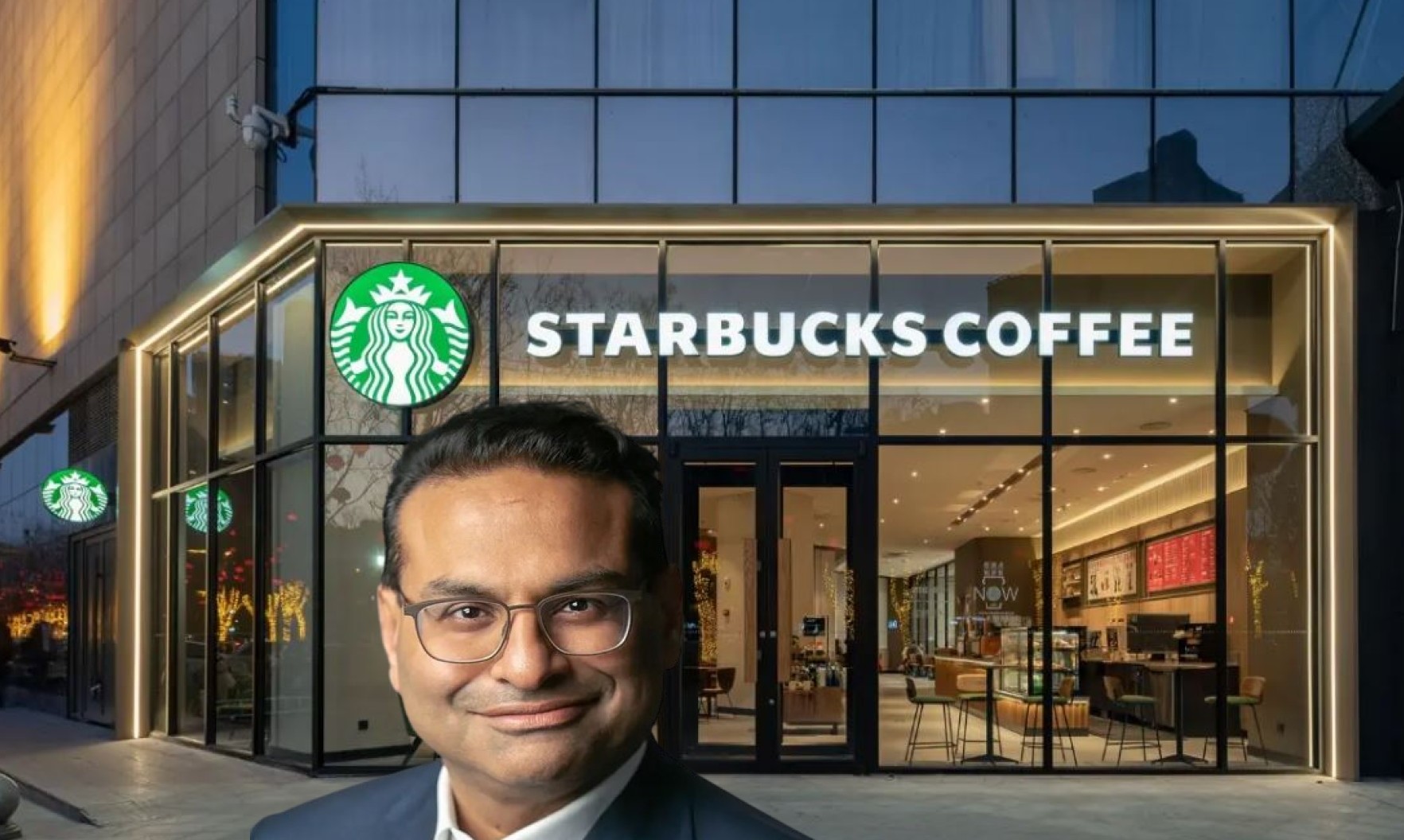 O CEO της Starbucks Laxman Narasimhan © Starbucks.com/powergame.gr