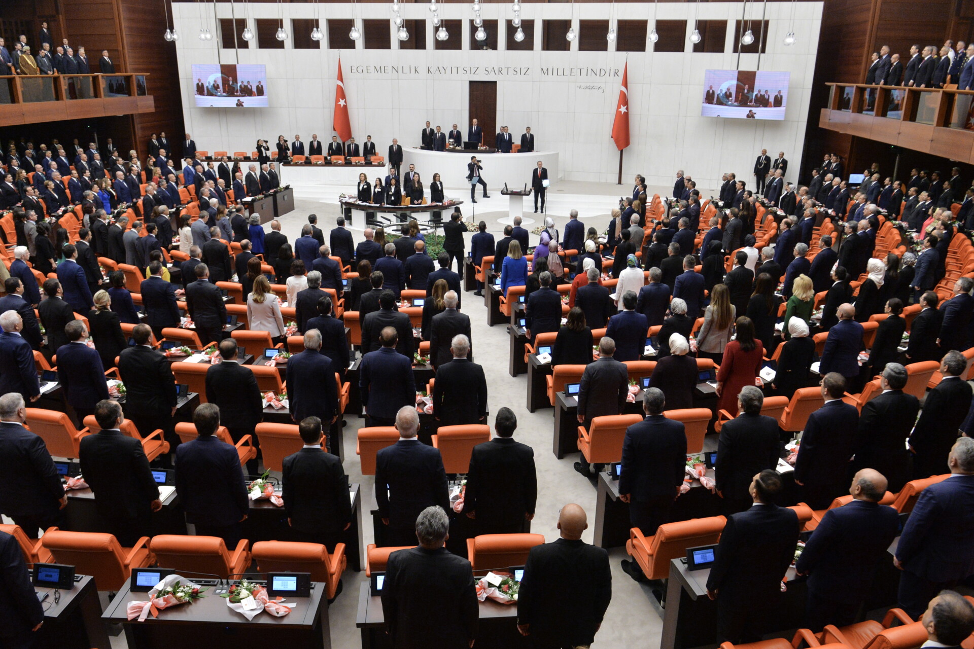 Το τουρκικό Κοινοβούλιο © EPA/NECATI SAVAS