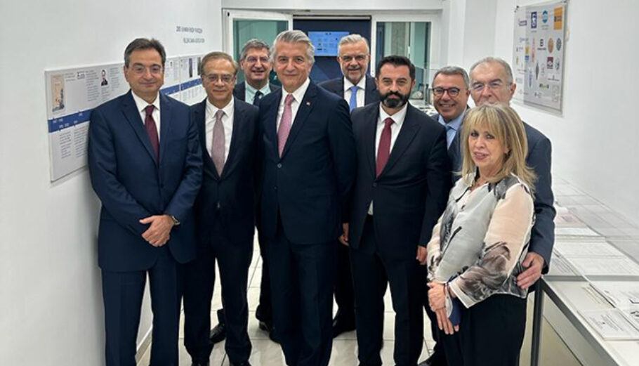 Οι διοικήσεις των τεσσάρων συστημικών τραπεζών με τον Τούρκο Πρέσβη στην Αθήνα Çağatay Erciyes©ΔΤ