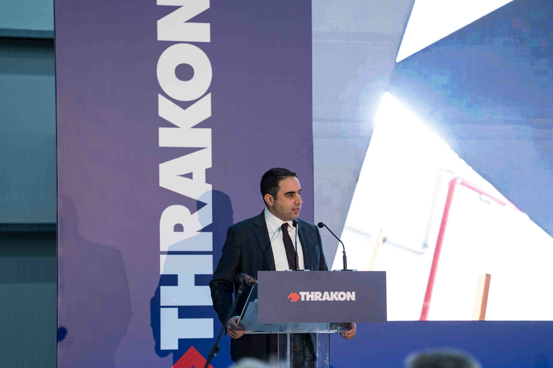 Ο Εμμανουήλ Παπαδάκης, Διευθύνων Σύμβουλος της THRAKON © THRAKON