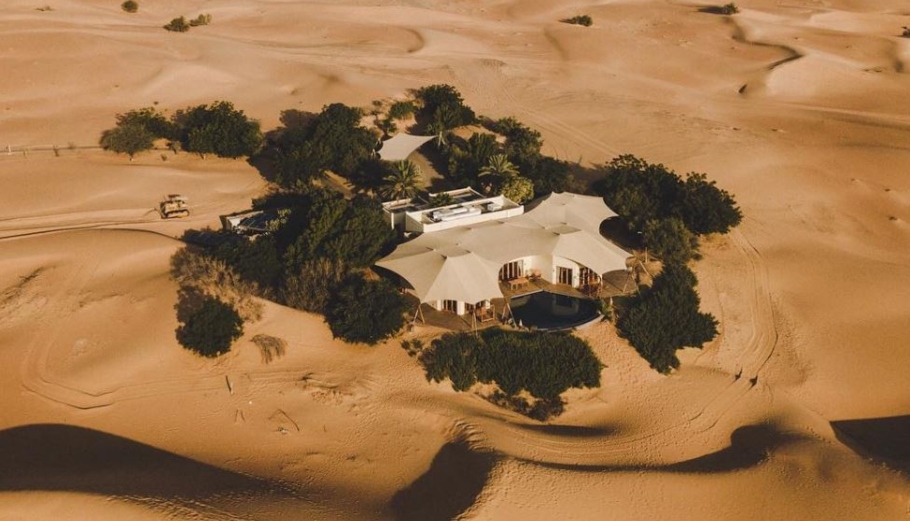 Al Maha Resort & Spa στην έρημο του Ντουμπάι © instagram.com/p/CbZ3d6VDJd5/
