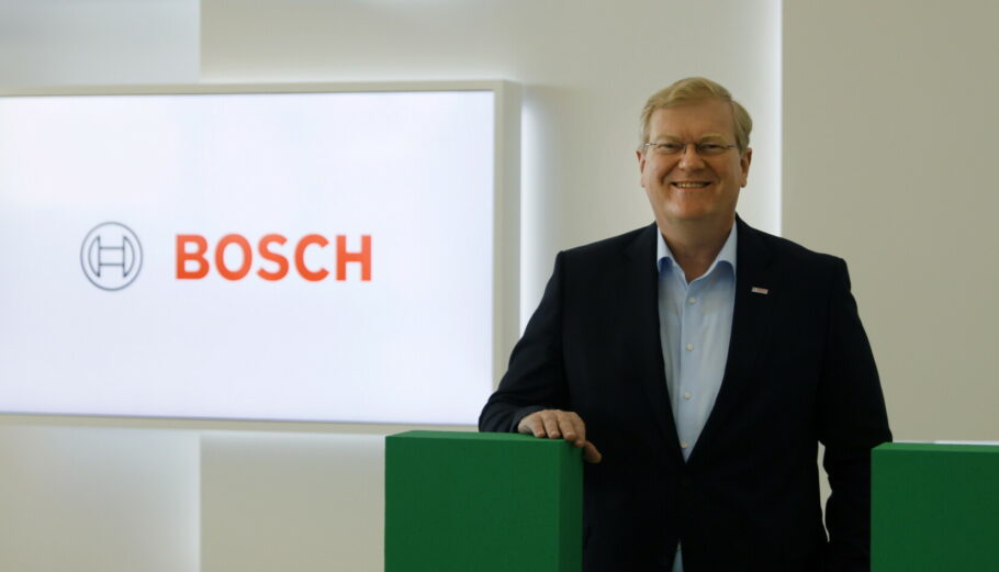 Ο Stefan Hartung, Chief Executive Officer (CEO) της Robert Bosch GmbH © EPA/RONALD WITTEK