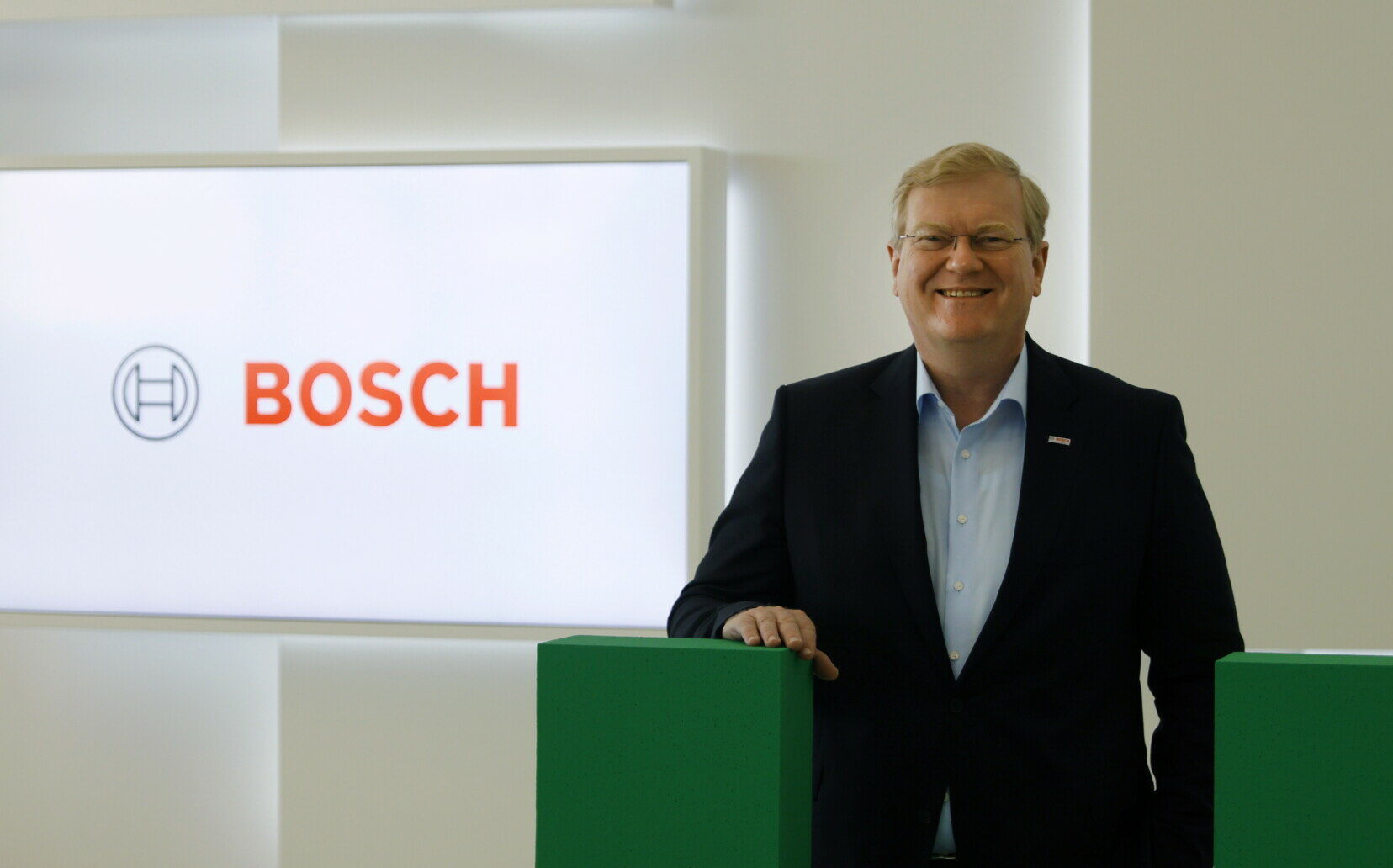 Ο Stefan Hartung, Chief Executive Officer (CEO) της Robert Bosch GmbH © EPA/RONALD WITTEK